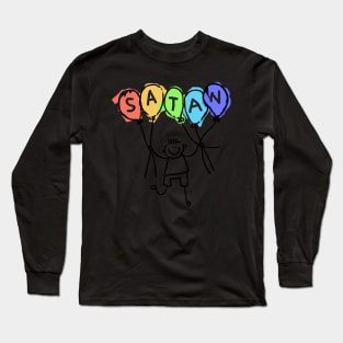 Celebrate Satan | Satanic Occult 666 Long Sleeve T-Shirt